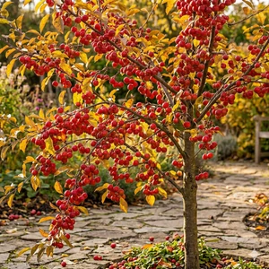 Malus 'Red Sentinel' (bogyós díszalma)