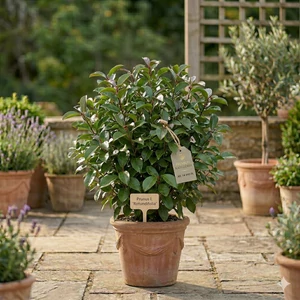 Prunus l. 'Rotundifolia' (portugál babérmeggy)