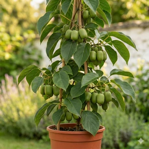 Actinidia a. 'Issai' (öntermékeny kivi)