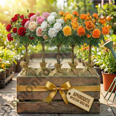 Aphrodité Mystery Rose Box